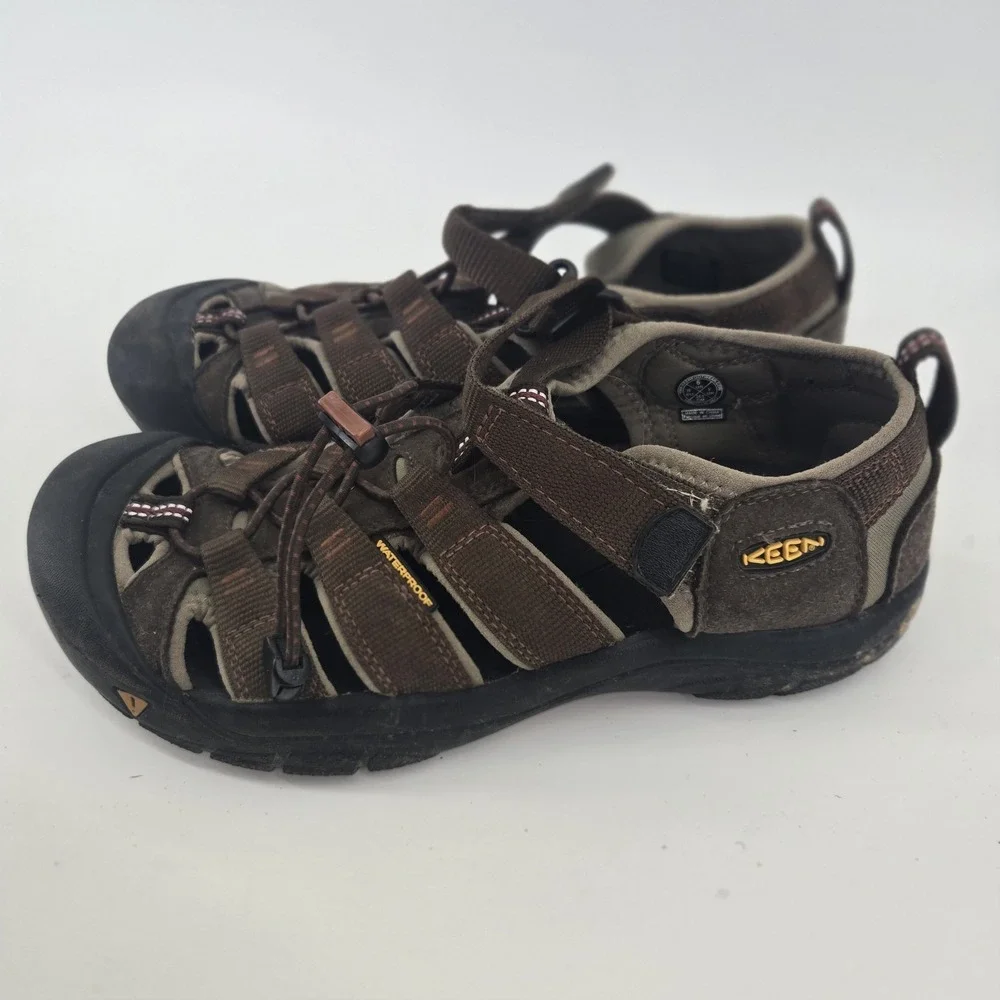 KEEN Newport H2 Youth Brown Waterproof Sport Sandals Kids Size US 6